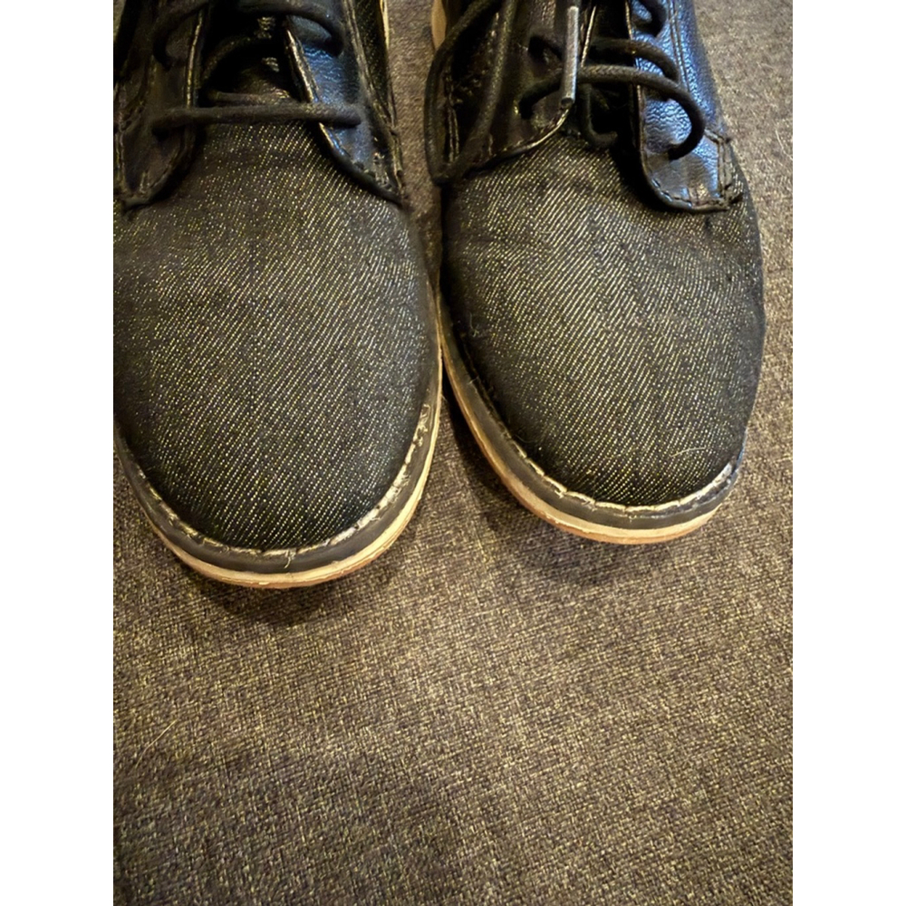 Boy's Sonoma Goods for Life Black & Brown Oxfords Size 13 - Picture 3 of 6